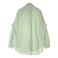Ralph Lauren ラルフローレン BLAKE ストライプ 長袖 オックスフォードシャツ ミントグリーン sizeL 瑞穂店