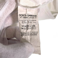DOLCE & GABBANA ドルチェアンドガッバーナ 半袖 Tシャツ ホワイト Size 46 福生店