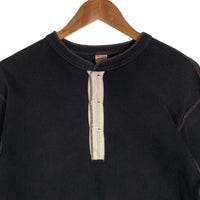 JOE McCOY ジョーマッコイ BALL PARK ボールパーク ヘンリーネック Tシャツ ブラック Size XL 福生店