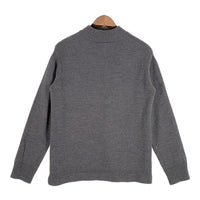 STILL BY HAND スティルバイハンド 16FW ボトルネック ウールニットセーター チャコールグレー KN0564 日本製 Size 48 福生店