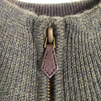 Brooks Brothers ブルックスブラザーズ ウール ハーフジップ プルオーバーニットセーター モスグリーン Size XL 福生店