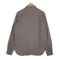 JOE McCOY ジョーマッコイ 8HOUR UNION WORK SHIRT 千鳥格子 ワークシャツ ホワイト ブラック 厚手 Size 17 福生店