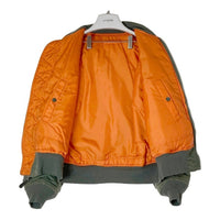 ALPHA INDUSTRIES アルファインダストリーズ USA製 80's 初期タグ IDEAL MA-1 フライトジャケット オリーブ sizeM 瑞穂店