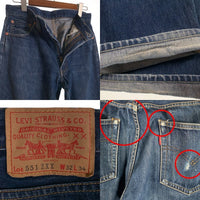 Levi`s リーバイス 551ZXX デニムパンツ ジーンズ インディゴ PC-9-19621-0001 Size W32 L34 福生店