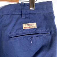 Polo by Ralph Lauren ポロラルフローレン CLASSIC CHINO チノパンツ トラウザー ブルー Size 35×32 福生店