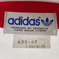 adidas アディダス ads-6f ジャージ 半袖 ホワイト レッド SizeS 瑞穂店