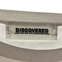 DISCOVERED ディスカバード SWITCH SLEEVE CUTSEWN ロンT ロングスリーブ 長袖 Tシャツ ホワイト オリーブ DC-AW25-CU-18 Size 2 福生店
