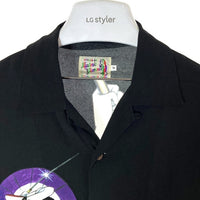 HYSTERIC GLAMOUR ヒステリックグラマー 02202AH08 20SS KAZUOKAMIMURA 修羅雪姫 アロハシャツ ブラック sizeM 瑞穂店