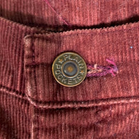 70's 80's JC Penney ジェーシーペニー ブーツカット コーデュロイ フレアパンツ バーガンディー Size ウエスト約98cm 福生店