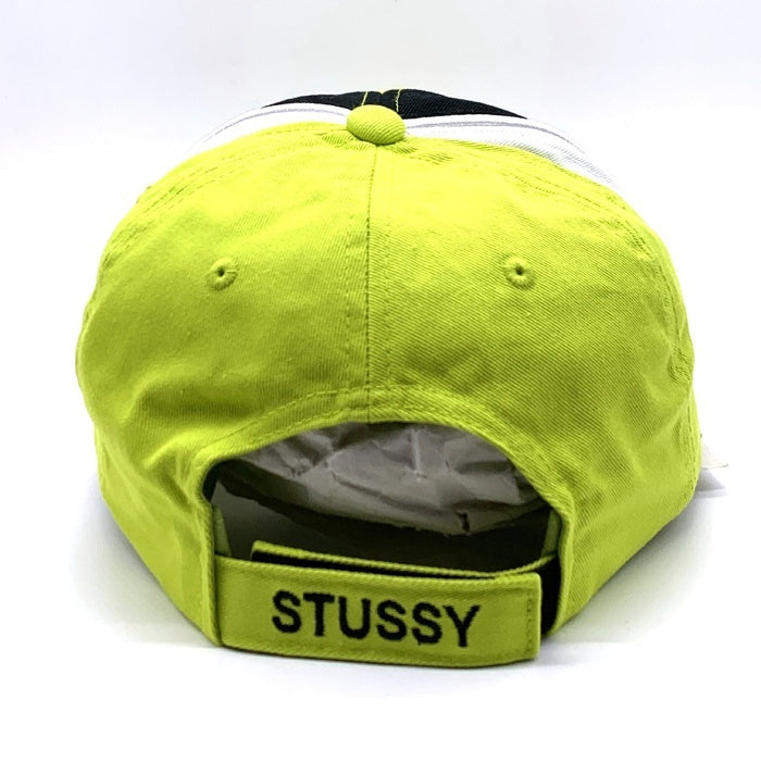 STUSSY ステューシー 23SS SOUVENIR LOW PRO STRAPBACK CAP ストラップバック キャップ 刺繡 ライムグリーン  1311117 福生店