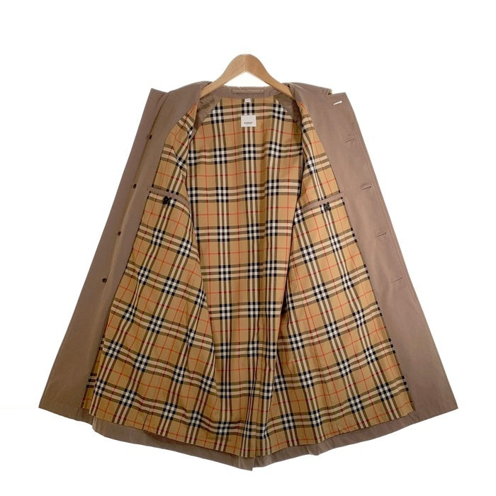 BURBERRYS バーバリー ステンカラーコート 裏地ノバチェック ベージュ BURBERRY バーバリー ステンカラーコート 裏ノバチェック ベージュ