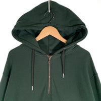 ATRCTR アトラクター 25SS ハーフジップ プルオーバースウェットパーカー フーディー グリーン Size 1 福生店