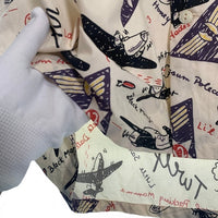 BUZZ RICKSONS バズリクソンズ 第12空軍 プリント オープンカラーシャツ 半袖 オフホワイト BR39323 Size L 福生店