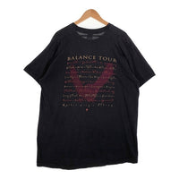 90's VAN HALEN ヴァンヘイレン BALANCE TOUR プリントTシャツ ブラック FRUIT Size XL 福生店