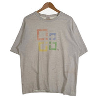 00's Microsoft Office マイクロソフトオフィス プリントTシャツ オートミール Size XL 福生店