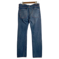 RESOLUTE リゾルト 710 テーパードデニムパンツ インディゴ セルビッジ ボタンフライ Size 34 福生店