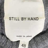 STILL BY HAND スティルバイハンド 16FW ボトルネック ウールニットセーター チャコールグレー KN0564 日本製 Size 48 福生店