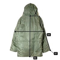 ALPHA INDUSTRIES アルファインダストリーズ N-3B フライトジャケット オリーブ sizeXL 瑞穂店