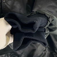 80-90's NFL RAIDERS レイダース ナイロンスタジャン 中綿 刺繡 ワッペン ブラック STARTER PRO LINE USA製 Size XL 福生店