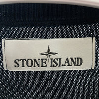 STONE ISLAND ストーンアイランド 8015540B2 ロゴパッチ ニット ブラック sizeM 瑞穂店