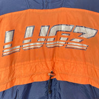 LUGZ SPORT ラグズスポーツ 裏地フリース アノラックパーカー ネイビー×オレンジ size2XL 瑞穂店
