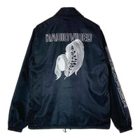 HYSTERIC GLAMOUR ヒステリックグラマー ROYAL TRUX/RADIO VIDEO コーチジャケット 02173AB22 ブラック sizeS 瑞穂店
