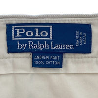 Polo Ralph Lauren ポロラルフローレン ANDREW PANT アンドリュー ツータック チノパンツ ベージュ size32 瑞穂店