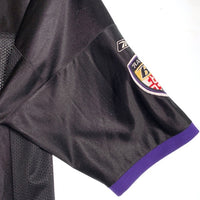 Reebok リーボック NFL ボルティモア・レイブンズ フラッコ 5 フットボールシャツ ゲーム メッシュ ブラック パープル Size 3XL 相当 福生店
