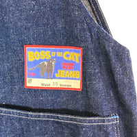 TCB JEANS ティーシービージーンズ BOSS OF THE CAT デニムオーバーオール インディゴ Size 30 瑞穂店