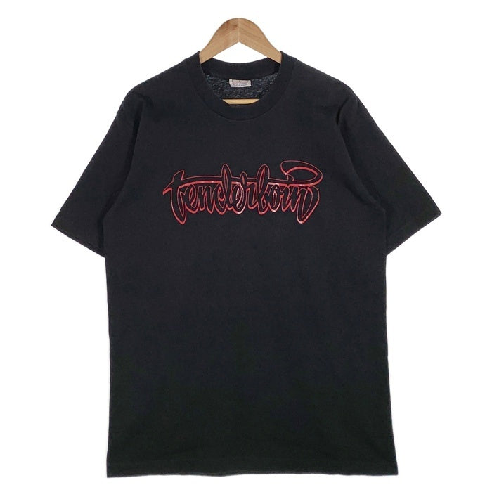 TENDERLOIN テンダーロイン ロゴプリント Tシャツ ブラック ボルネオスカル Size L 福生店