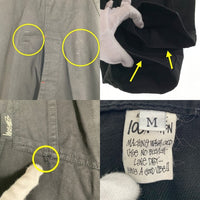 80's STUSSY ステューシー Overall オーバーオール ブラック USA製 Size M 福生店