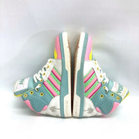 adidas アディダス G95772 スニーカー JEREMY SCOTT LICENSE PLATE ジェレミー・スコット ホワイトxブルー size28.5cm 瑞穂店