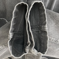 STUSSY ステューシー デニム スナップボタン カバーオール グレー sizeL 瑞穂店