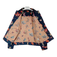 RIPNDIP リップンディップ Monarch Butterfly Jacket デニムジャケット ネイビー SizeXL 瑞穂店