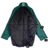 90-00’s adidas アディダス ナイロン ジップアップジャケット 中綿 グリーン ブラック Size US XL 福生店