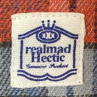 HECTIC ヘクティク AW04 チェック 長袖ネルシャツ ブルー sizeXL 瑞穂店