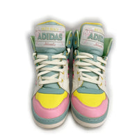 adidas アディダス G95772 スニーカー JEREMY SCOTT LICENSE PLATE ジェレミー・スコット ホワイトxブルー size28.5cm 瑞穂店
