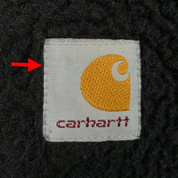 Carhartt カーハート RELAXED FIT フリース ジップアップベスト ブラック 104995-M Size L 福生店