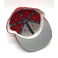 90's New Era ニューエラ NHL ニュージャージー・デビルス 59FIFTY ベースボールキャップ レッド ウール USA製 Size 7 1/8 (56.8cm) 福生店