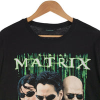 00's THE MATRIX マトリックス プリントTシャツ ブラック オフィシャル Size L 福生店