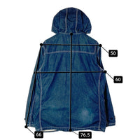 Schott ショット デニム ダッフルコート インディゴ sizeXL 瑞穂店