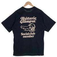 HYSTERIC GLAMOUR ヒステリックグラマー SWAMP MUSIC プリントTシャツ ブラック 02222CT15 Size L 福生店