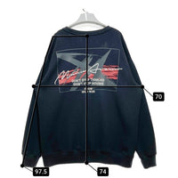 MATIN AVENIR マタンアヴニール 朝倉未来 バックプリント スウェット トレーナー MA21S-CS03 ブラック sizeXL 瑞穂店