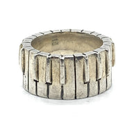 ROTAR ローター 鍵盤デザイン シルバーリング SILVER Size 10号 福生店