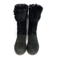 SalvatoreFerragamo サルバトーレフェラガモ スウェード ファー ブーツ ブラック size36 瑞穂店
