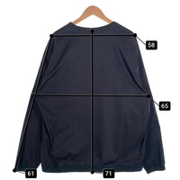 NEIGHBORHOOD ネイバーフッド 21AW HOME/E-SHIRT.LS ポリエステル プルオーバートップ ブラック カンガルーポケット 212TSNH-SHM06 Size 4 福生店