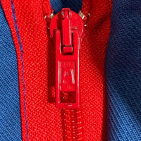 RENFORT+ 企業物 コットン ジップアップ フレンチ ワーク ジャケット ブルー フランス製 Size 50 福生店