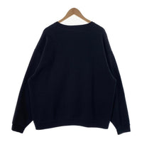90's~ RUSSEL ATHLETIC ラッセルアスレチック 前V クルーネックスウェットトレーナー ブラック プリント Size XL 相当 福生店