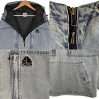 SUPREME シュプリーム 22AW NIKE ACG ナイキ Denim Pullover デニムプルオーバー アノラック ライトブルー DN3245-469 Size XL 福生店