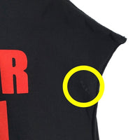 FEAR OF GOD フィアオブゴッド MARILYN MANSON マリリンマンソン BIEBER ジャスティンビーバー カットオフスリーブトップ Tシャツ ブラック Size L 福生店